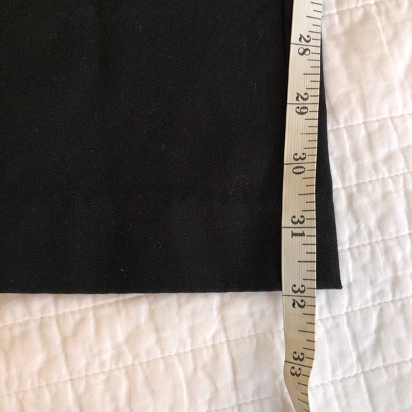 J Crew BLACK Slim City Fit Capri Pants Size 8 - Picture 6 of 8